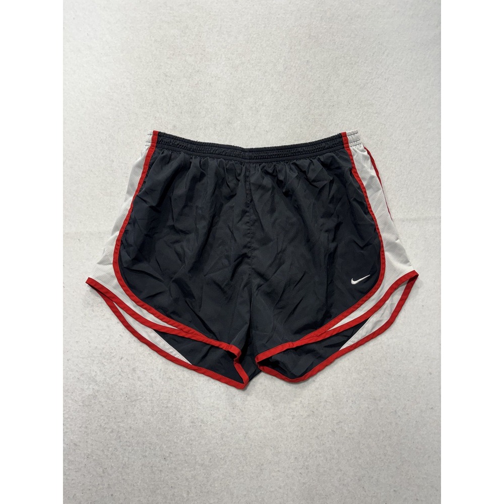 Nike Running Shorts Womens Large Black Dri-FIT 3" Inseam Lined Athletic